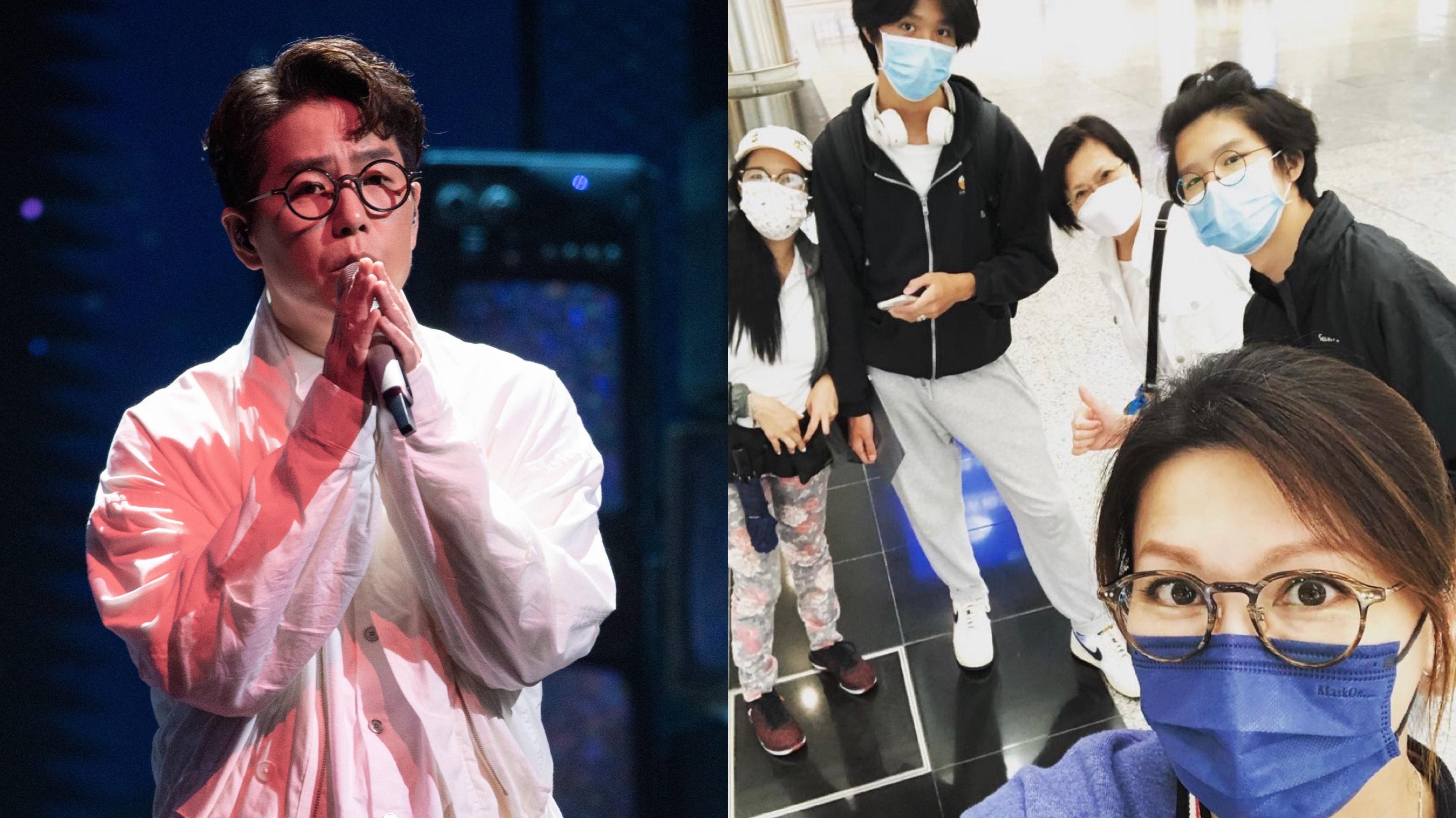 康子妮不捨送18歲大仔日本留學 林曉峰內地搵銀未有現身