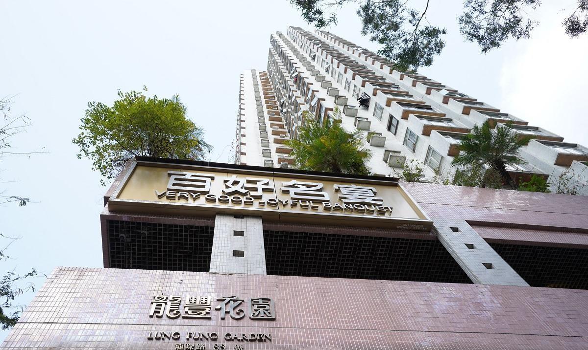 上水龍豐花園新近錄得一宗高回報租賃成交，帳面租金回報率高達18厘。（陳奕釗攝）