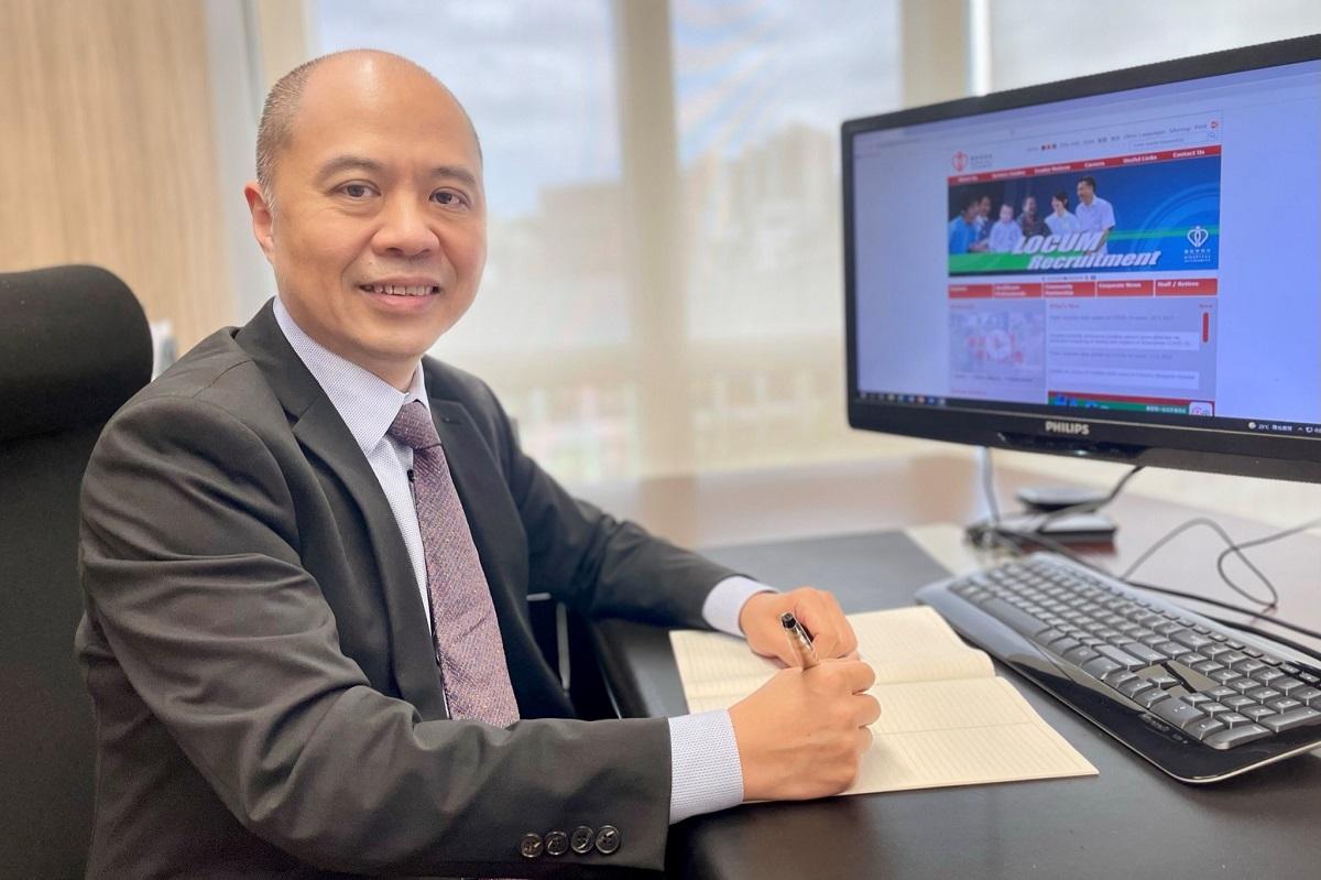 鄧錦成獲委任為廣華醫院行政總監，7月18日履新。(政府新聞處)