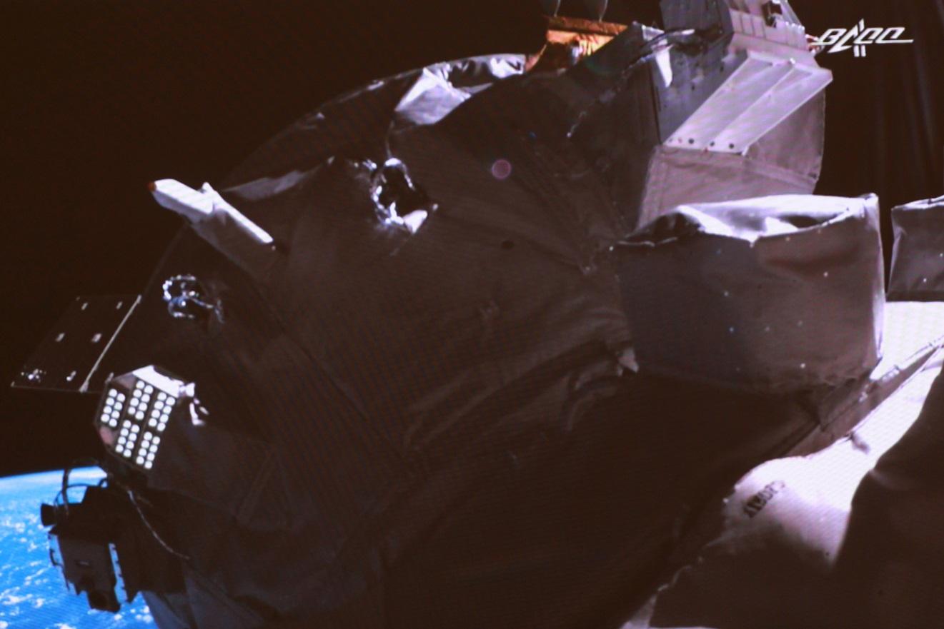 天舟四號貨運飛船與空間站組合體完成自主快速交會對接