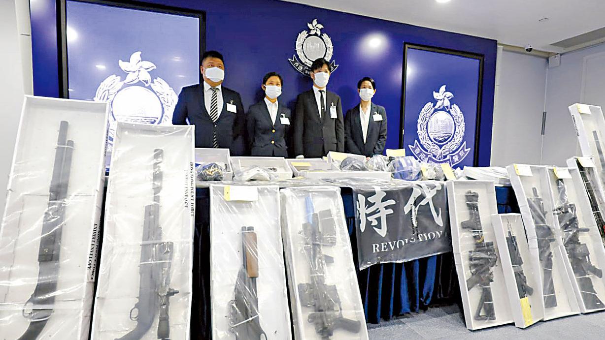 破3宗管有仿製槍械案 3人落網一為中學生