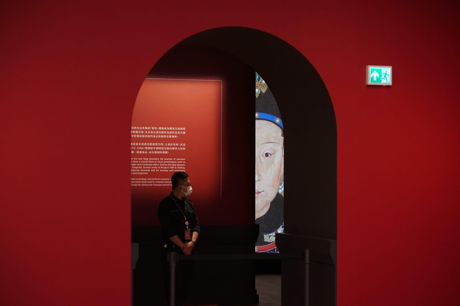 香港故宮文化博物館今日(22日)舉行開幕典禮。(李睿哲圖)