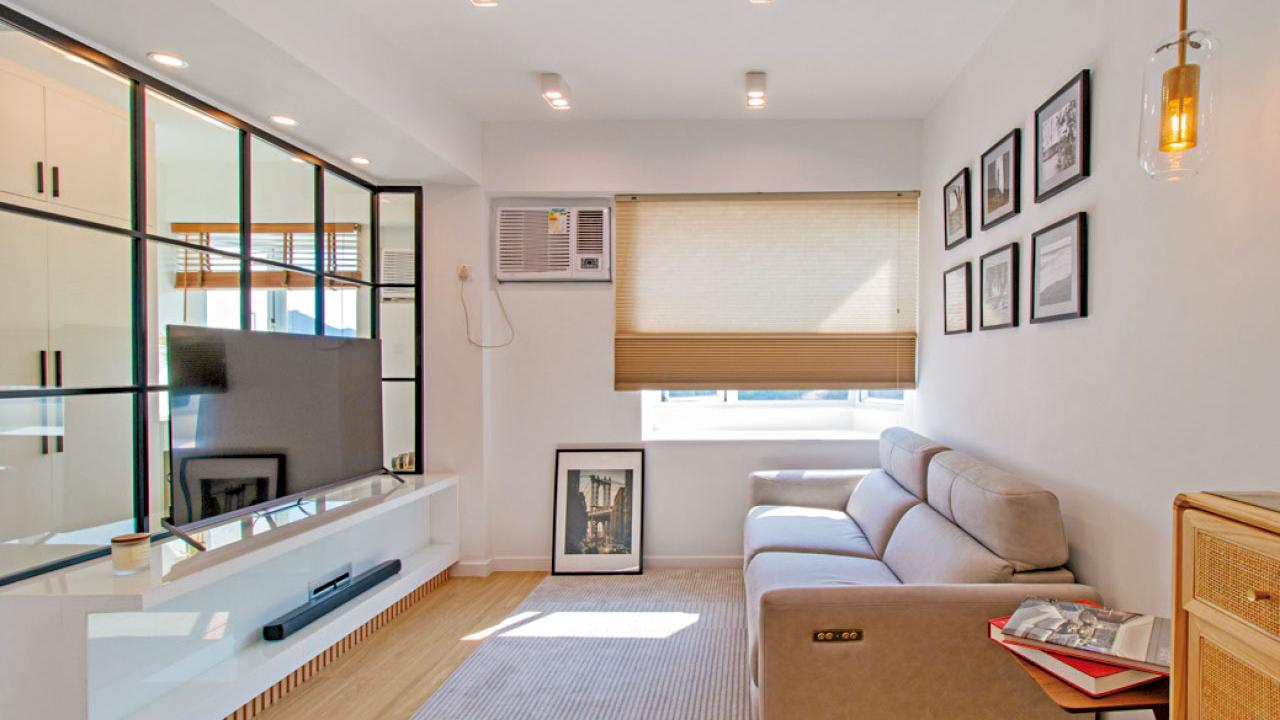 火炭豐景花園 單位簡約風格裝修 用色擺設配搭顯品味