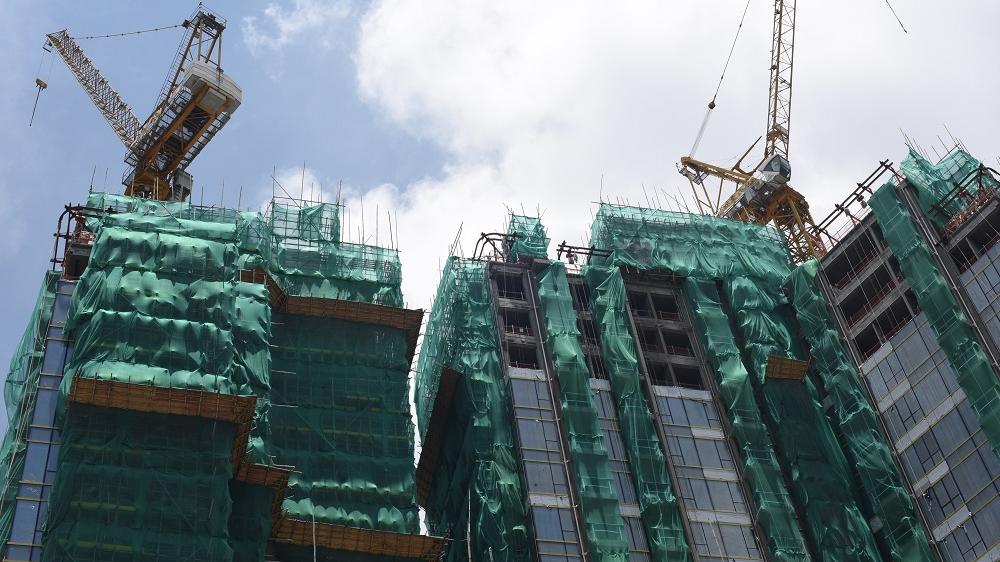 差估署公布《香港物業報告-每月補編》資料顯示，今年首4個月私樓落成量合共9,979伙，數字較去年同期的4,112伙，落成量增約1.4倍，並創同期最少21年新高。（資料圖片）