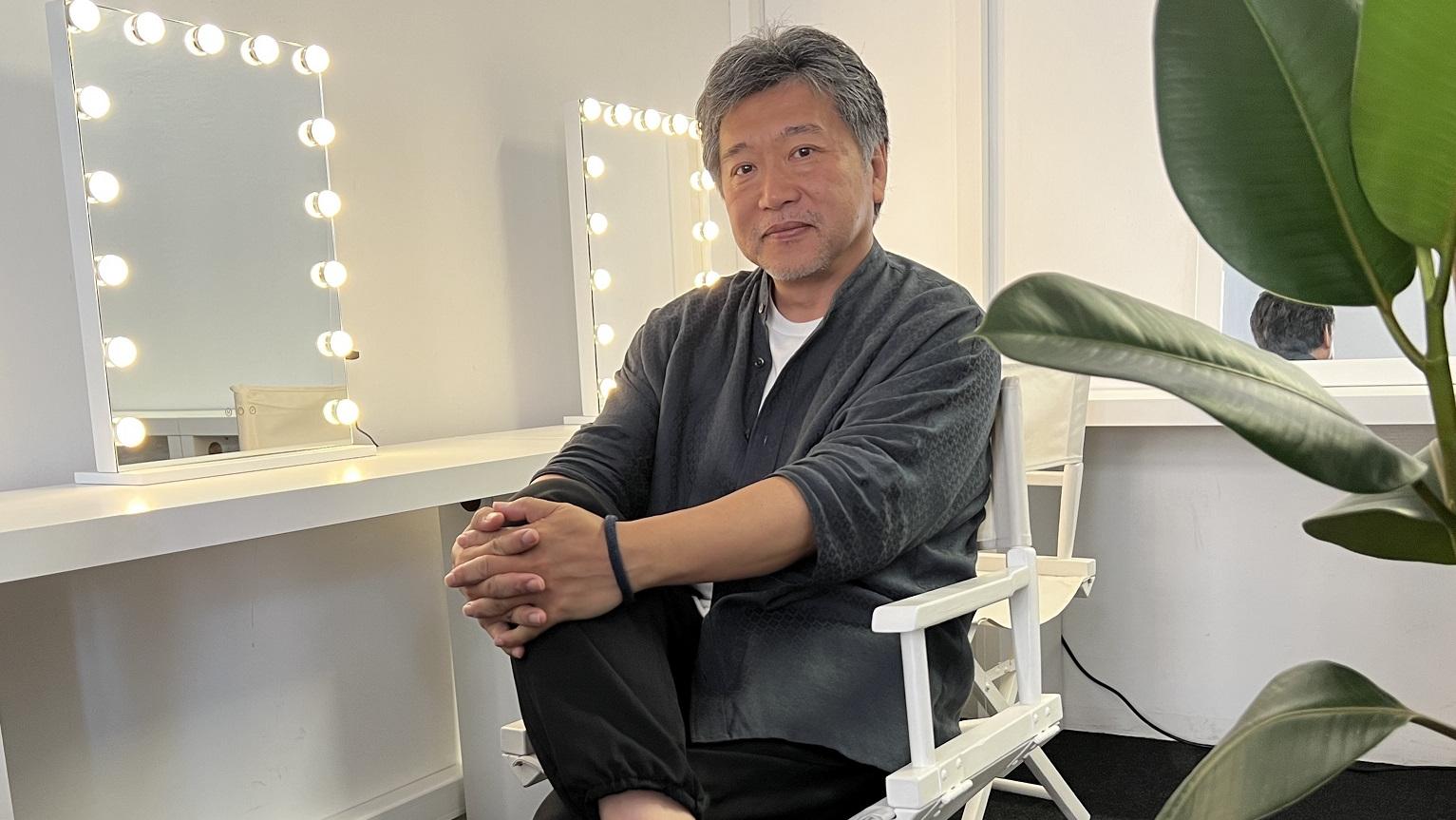 是枝裕和在康城影展接受專訪，親解選角的考慮。