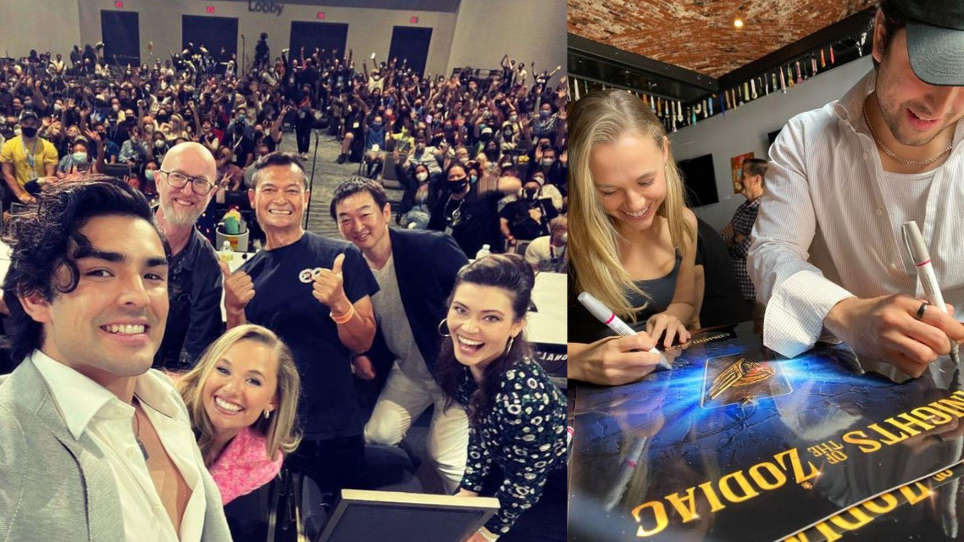 真人版「雅典娜」現身動漫展 「一輝」代「星矢」登場