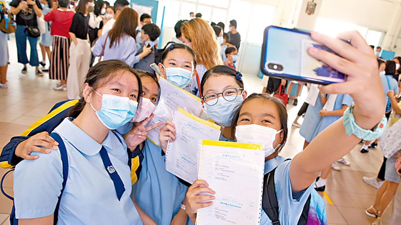 升中派位今公布 83%獲派首志願學校