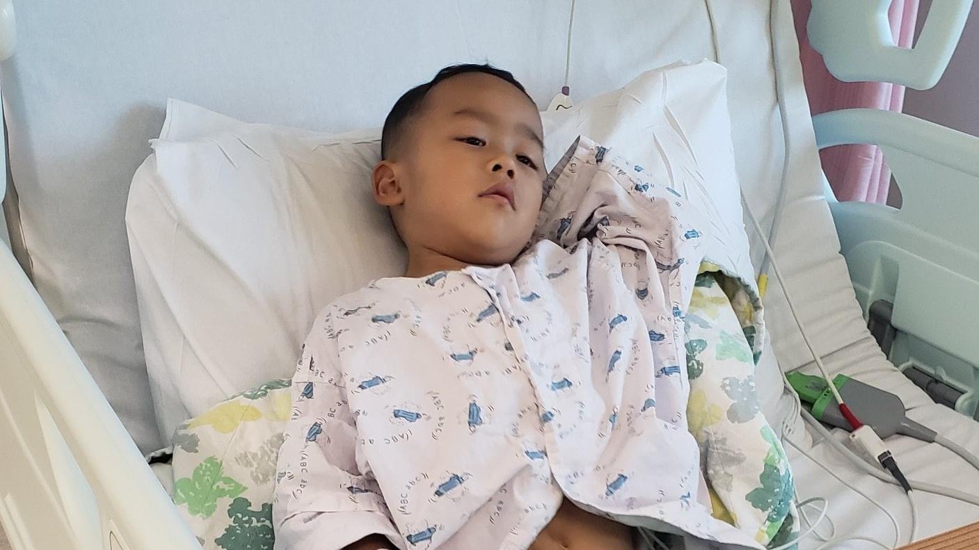 小鐵漢, 兒童醫院, 醫管局