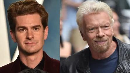 蜘蛛俠安德魯新作演維珍航空Richard Branson