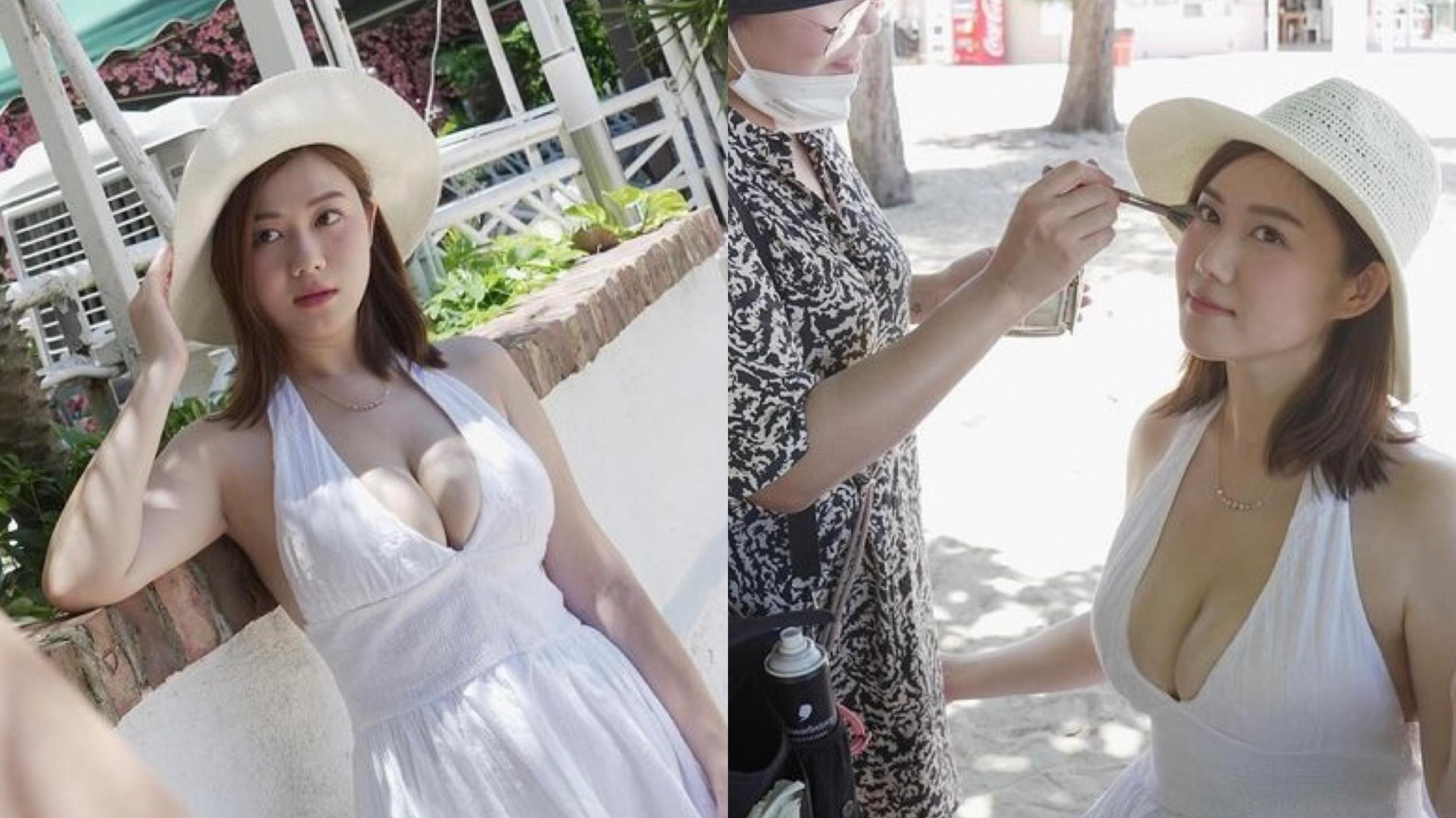  白雲大曬性感花絮照 重提當年惠英紅拍全裸寫真事件