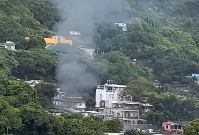 沙田上禾輋村寮屋起火，47歲男子涉縱火被捕。