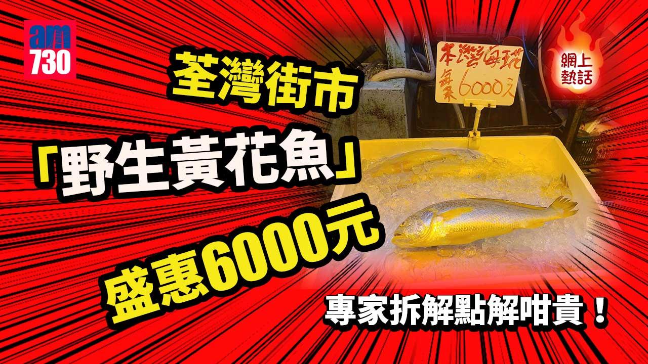網上熱話｜荃灣街市「野生黃花魚」盛惠6000元　網民：出咗消費券都買唔起