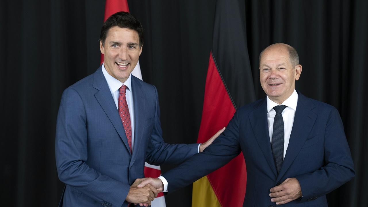 加拿大2025年起向德國運送液化天然氣。(AP)