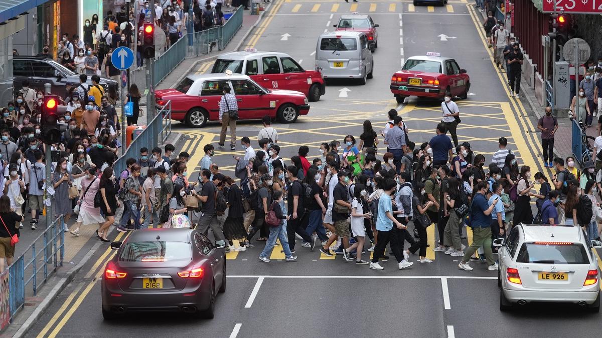 觀塘開源道。(資料圖片／陳奕釗攝)