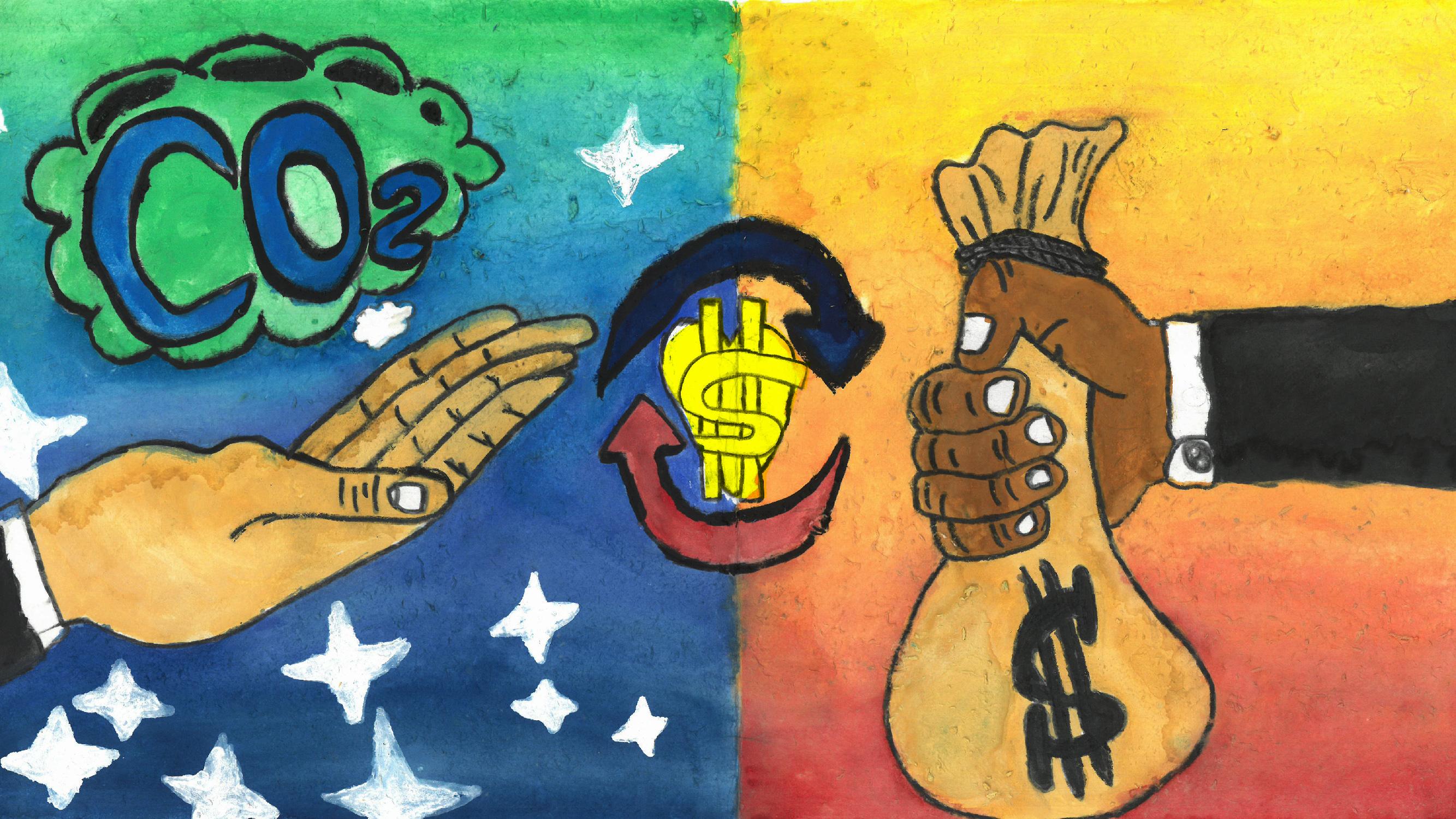 來源：廠商會蔡章閣中學 5C RAI Manjil同學 題目：碳博弈