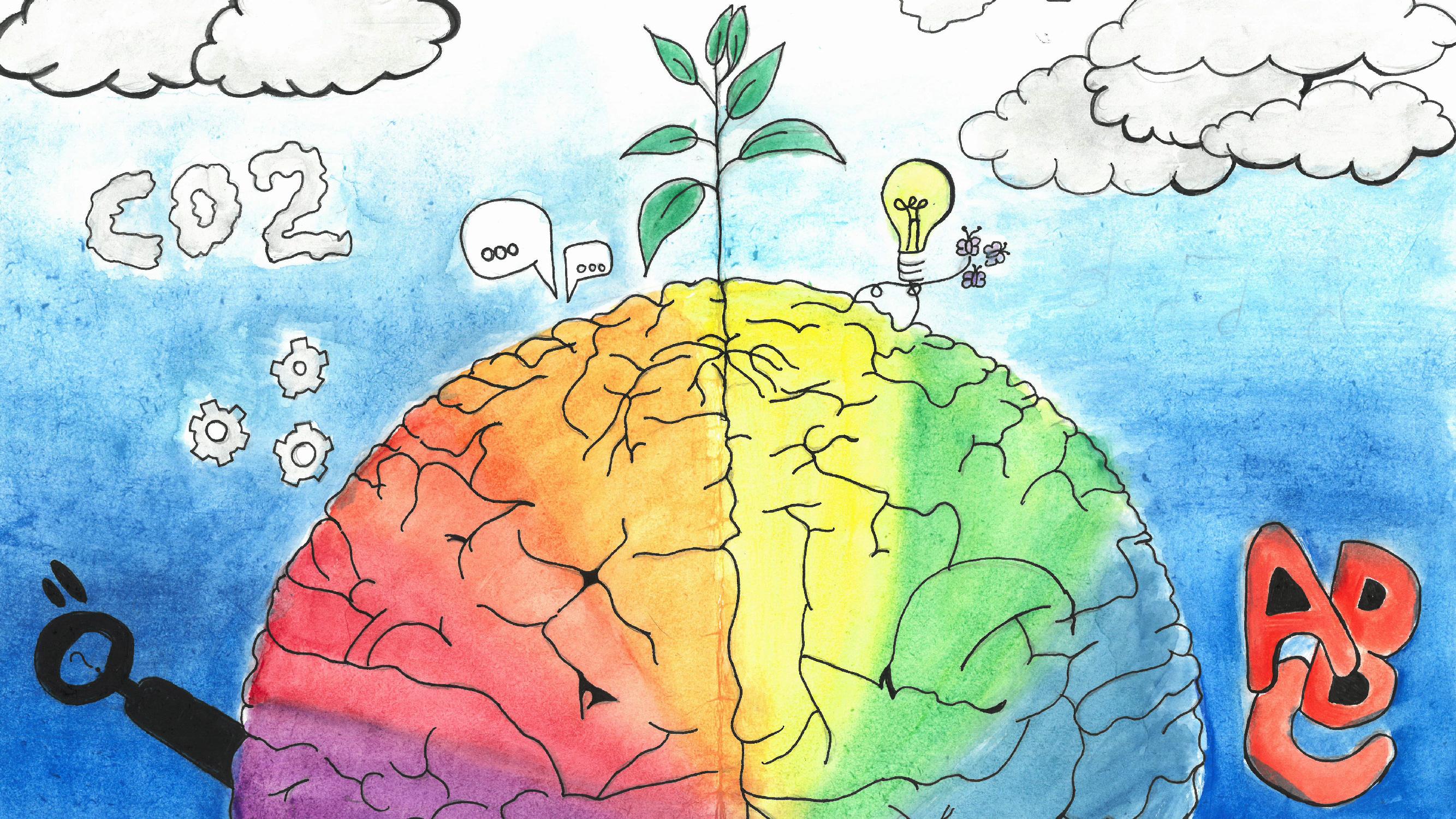 來源：廠商會蔡章閣中學 5B THAPA Uwal同學 題目：碳話語權(下)