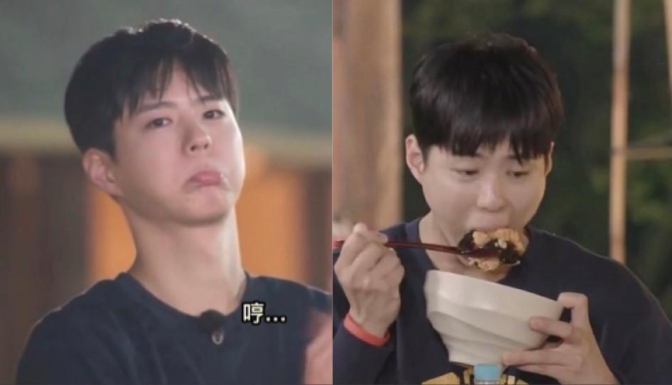 青春MT｜朴寶劍表演鯨吞白飯 無肉食即時扁嘴