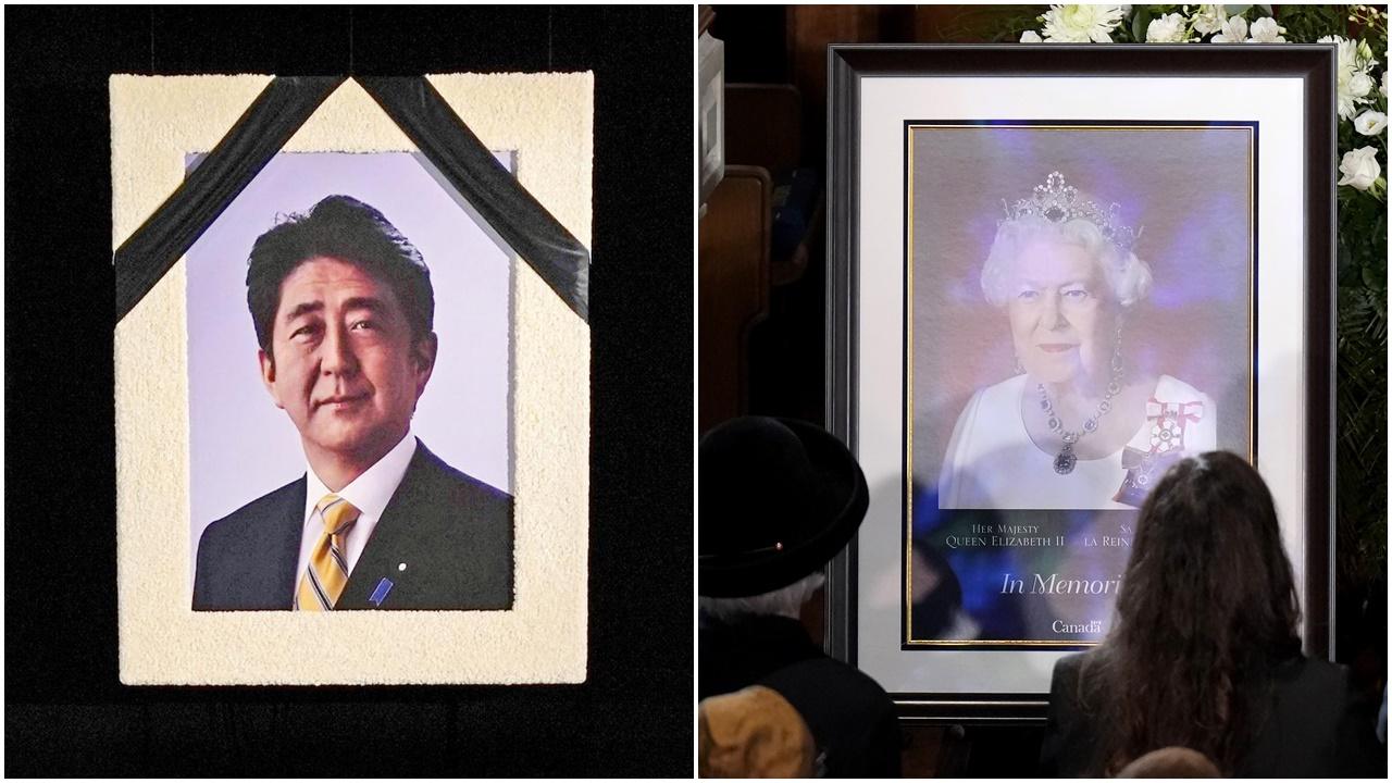 安倍國葬｜料燒9000萬，貴過英女王國葬。(AP)