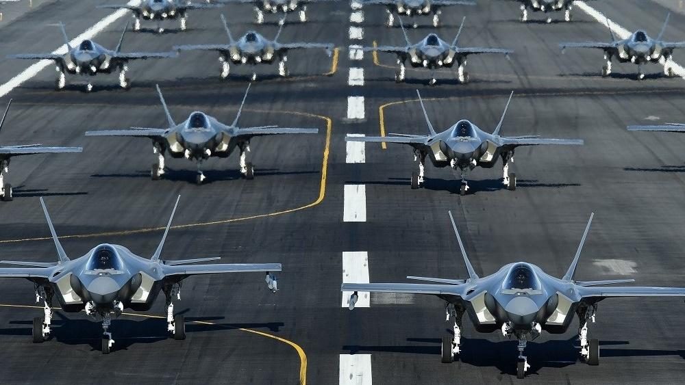 美國停收F-35戰機，指引擎含未獲授權中國物料。(資料圖片)