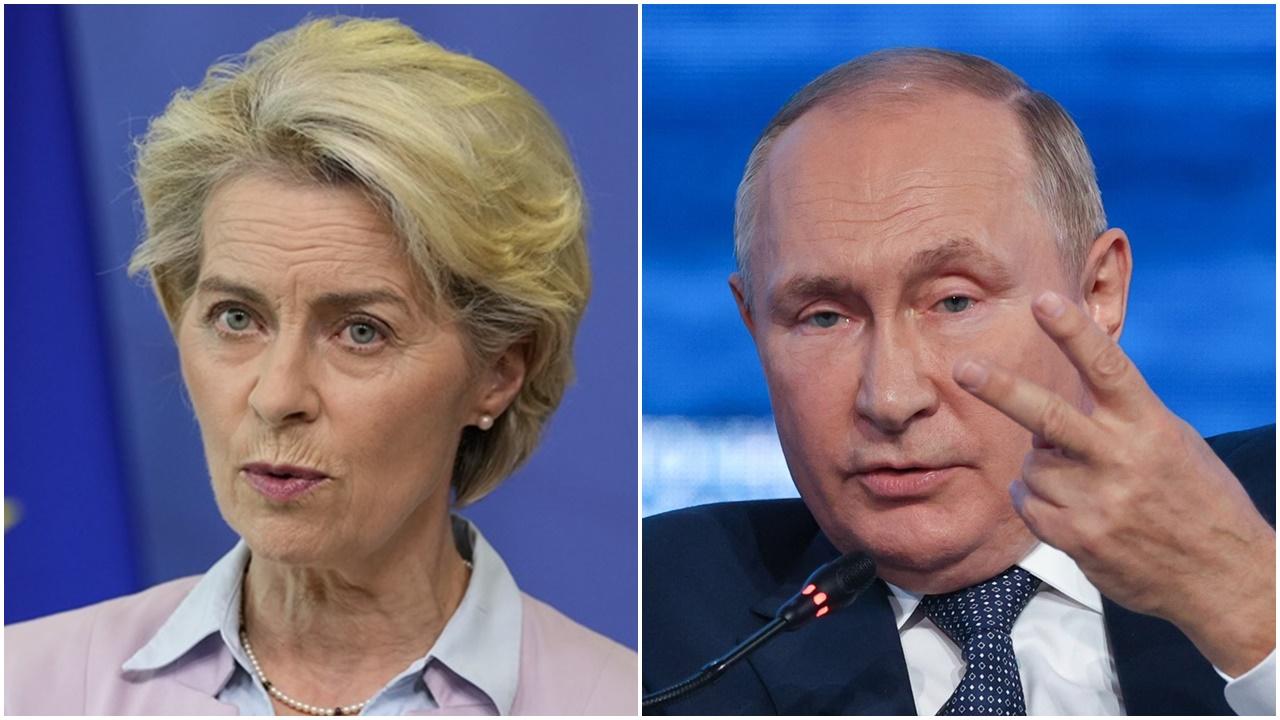 歐盟擬對俄天然氣價格設上限，普京警告會停燃料供歐。(AP)