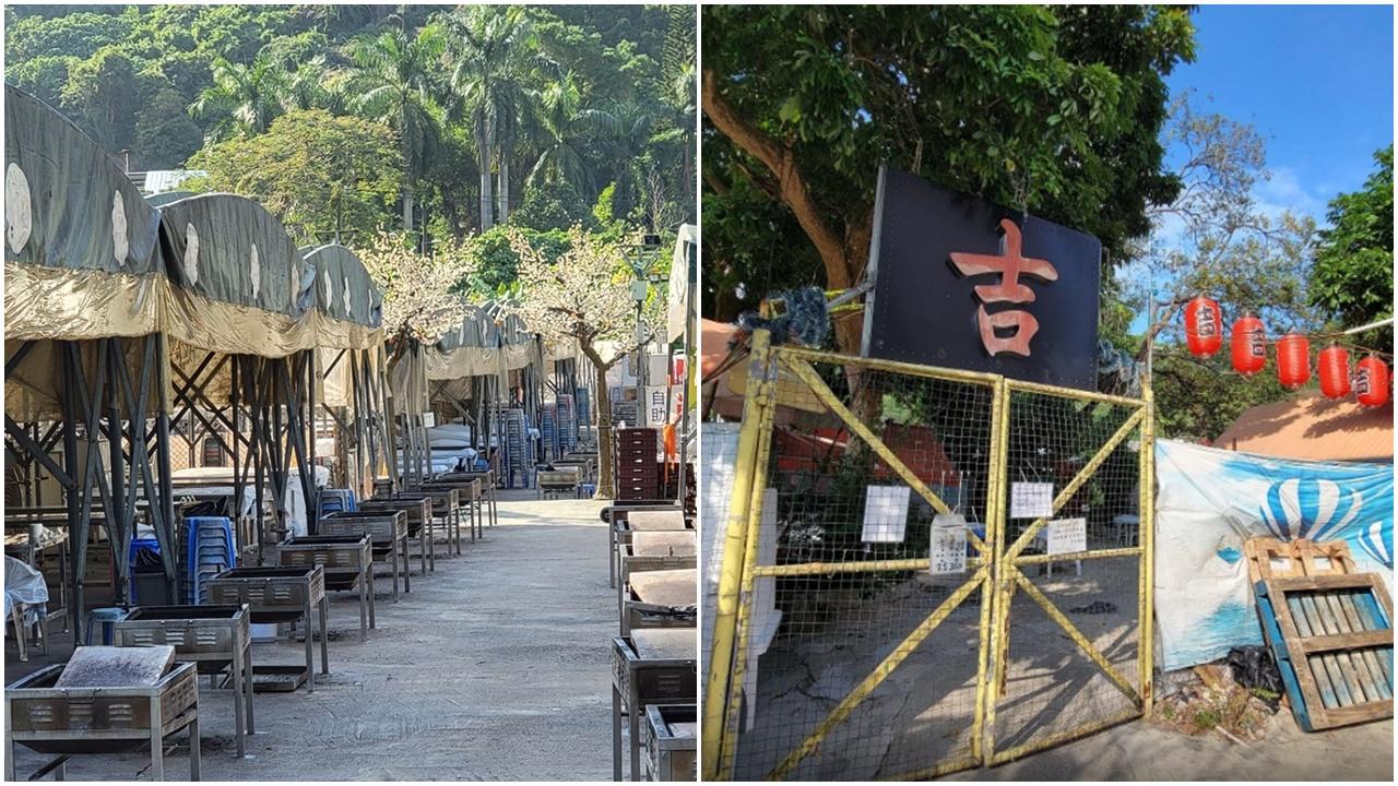 九華徑燒烤場重開首日即遭突擊巡查，25食客每人罰5000元。(資料圖片)