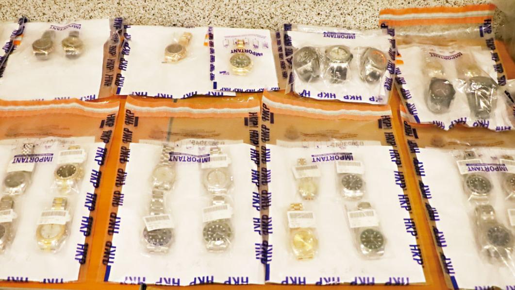 銅鑼灣千萬名錶劫案 6人被捕 警起回36隻失錶 未尋獲槍枝