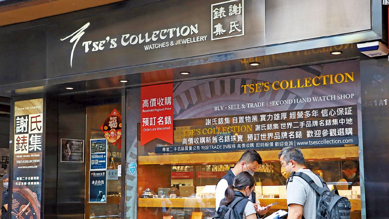 銅鑼灣光天化日持械劫案 掠近百隻名錶值千萬