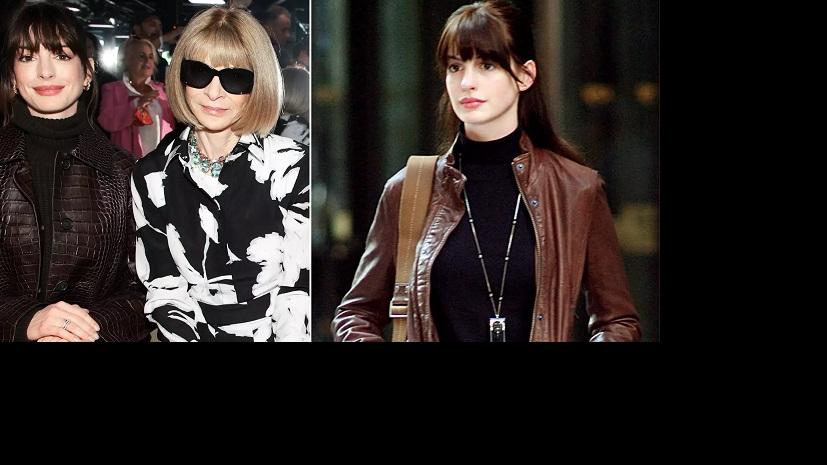 重演《穿Prada的惡魔》 安妮夏菲維遇上《Vogue》總編Anna Wintour