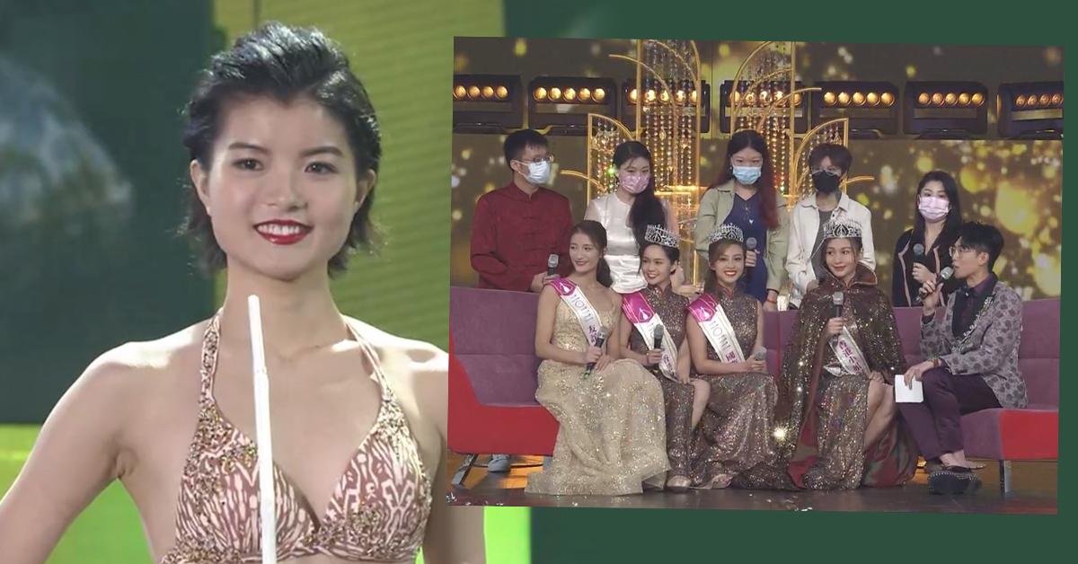 港姐2022｜賽後訪問爆蝦碌 徐麟捧蛋好友受訪陸浩明執生打圓場