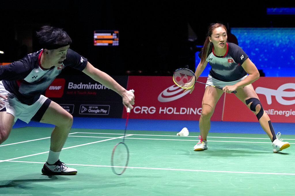 香港羽毛球代表繼續難在本港觀眾面前獻技。(美聯社)