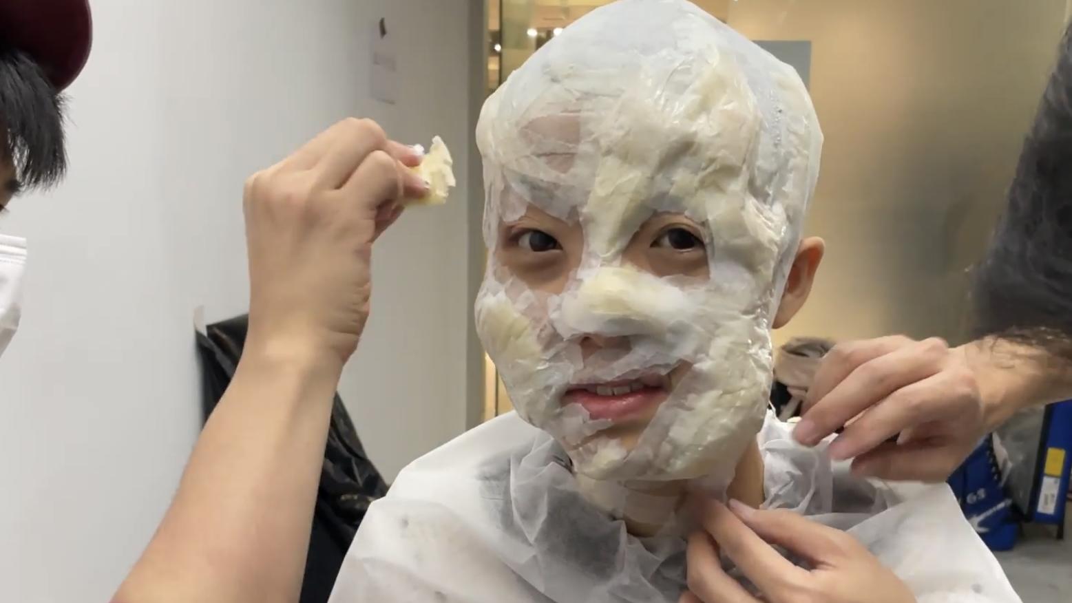 失衡凶間｜鍾雪瑩毁容過程大公開 見到自己妝容嚇一跳