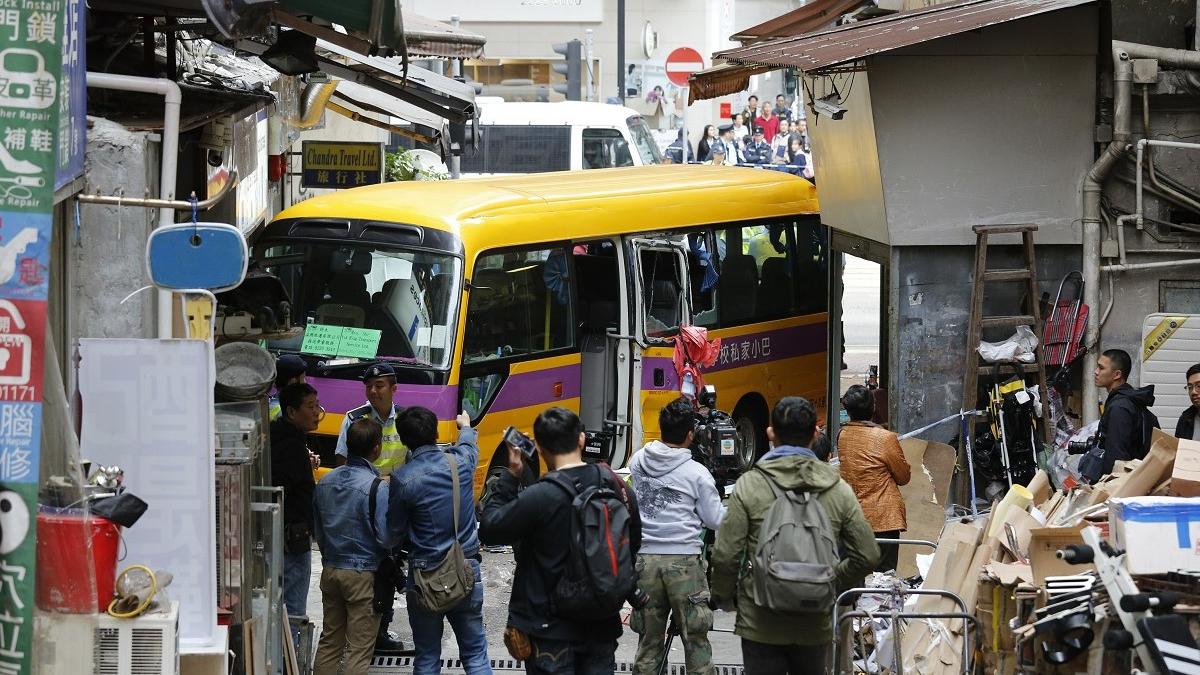 北角保母車5死車禍，司機被控7項危駕罪獲保釋11月再訊。(資料圖片／蘇文傑攝)