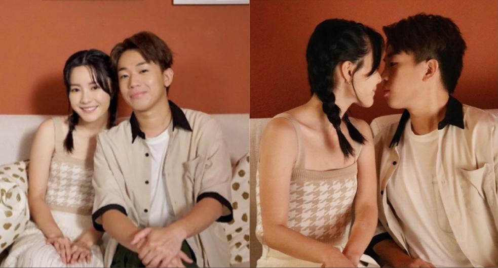 岑珈其咀林千渟要先問准老婆 寧願露股免親熱鏡頭