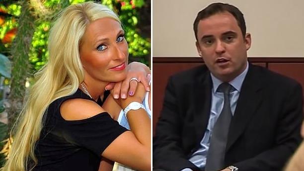 左為死者伊馮娜，右為涉案醫生尼德比希勒。(互聯網)