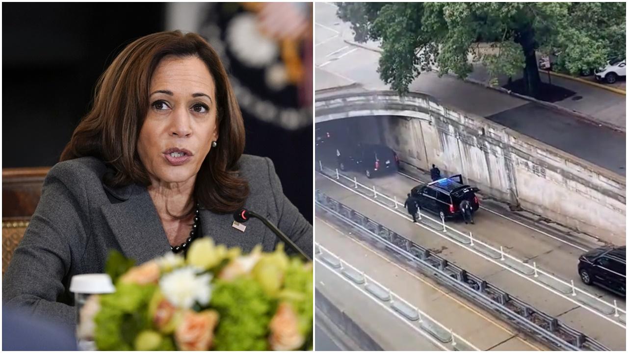 賀錦麗往白宮途遇車禍，特勤局一度稱機械故障惹爭議。(Twitter)