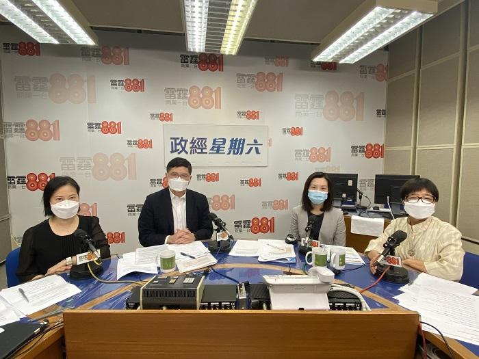 高拔陞出席電台訪問。(商台圖片)