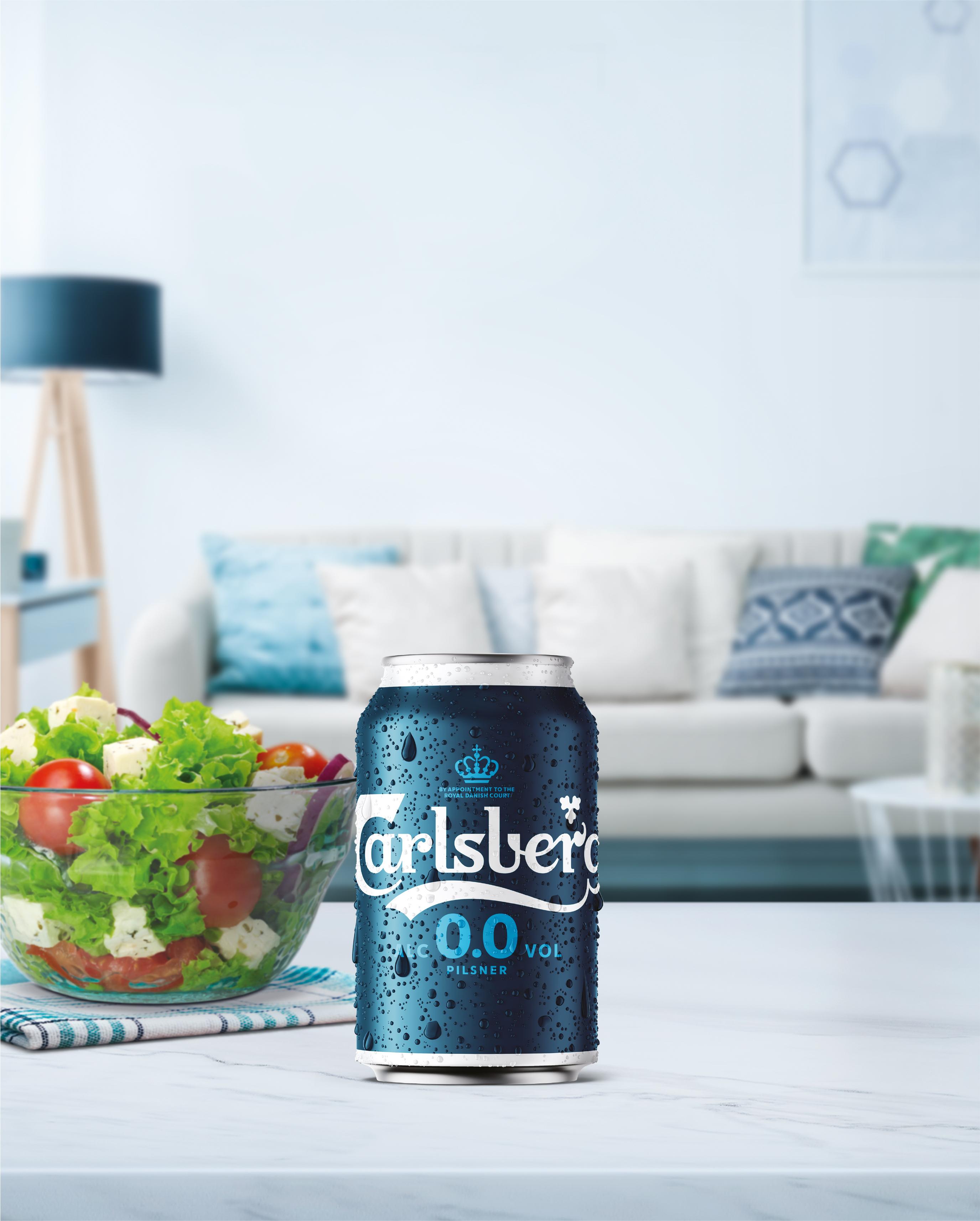 「零度嘉士伯」標榜低卡、零糖及零酒精。