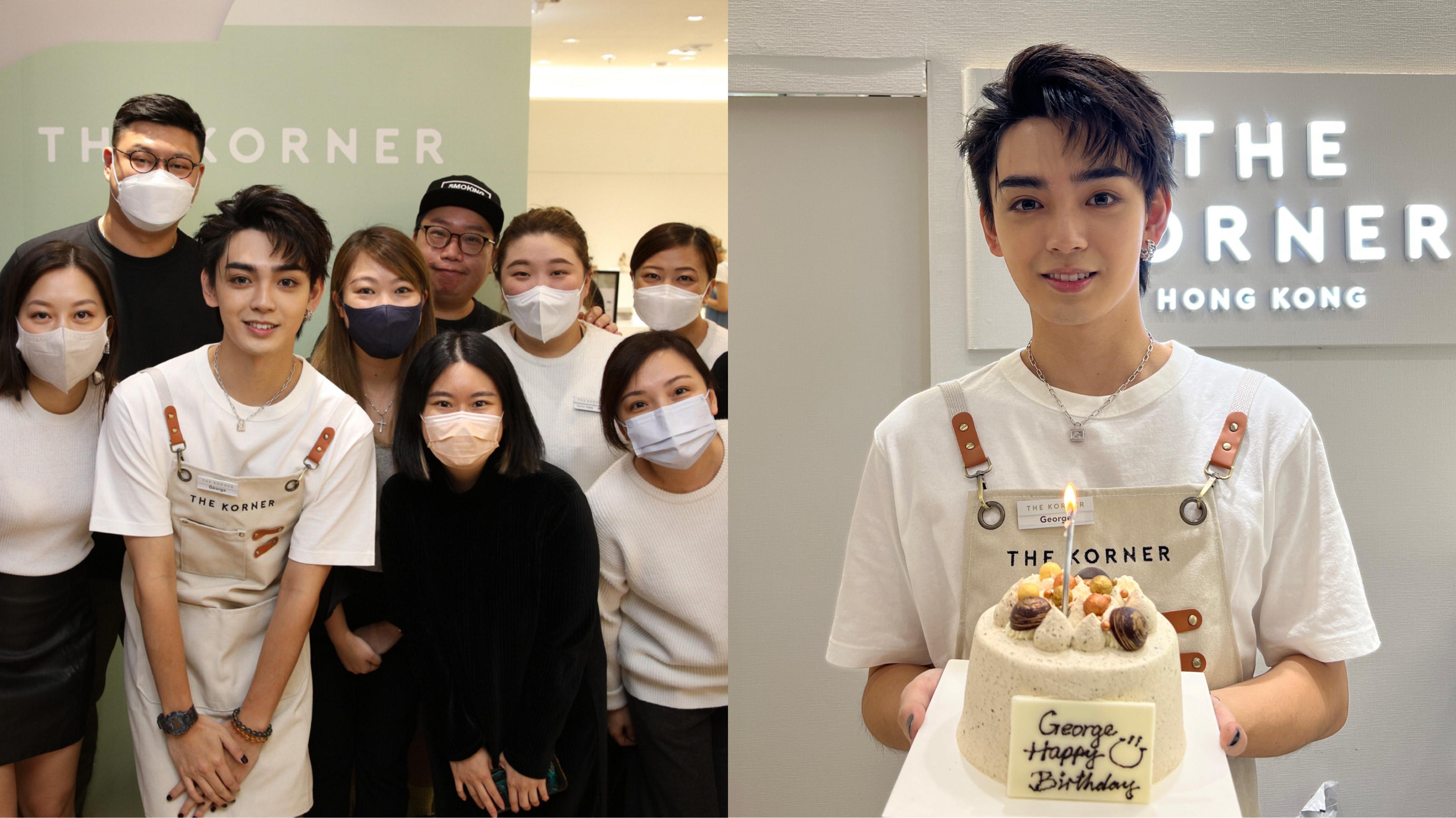 George歐鎮灝@PIX3L出席活動獲過百粉絲送生日驚喜