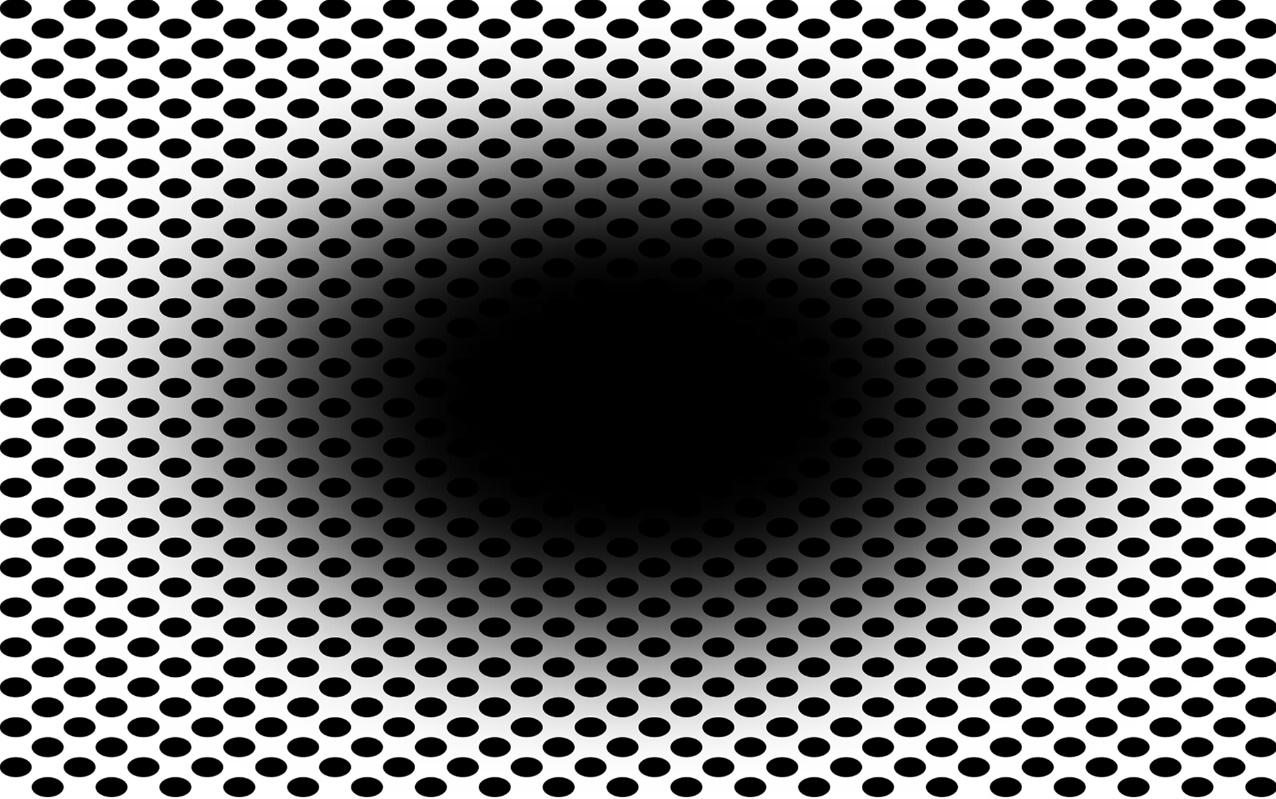 86%人睇到黑洞在擴大，心理學家：圖片騙過大腦。(網上圖片)