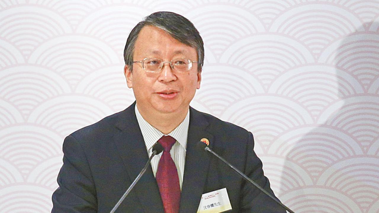 法工委主任沈春耀應邀來港 為二十大精神宣講會主講