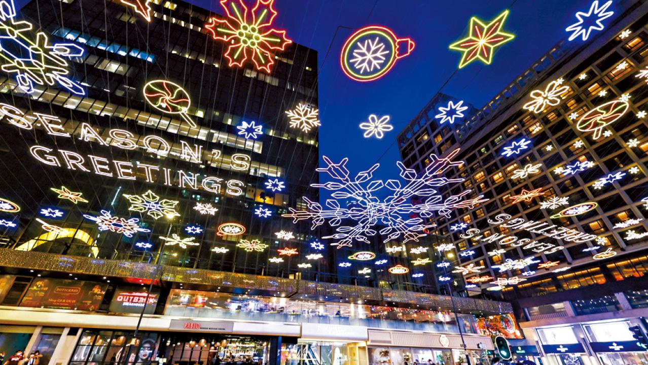 尖東聖誕燈飾亮燈 40周年攝影比賽 獎品豐富