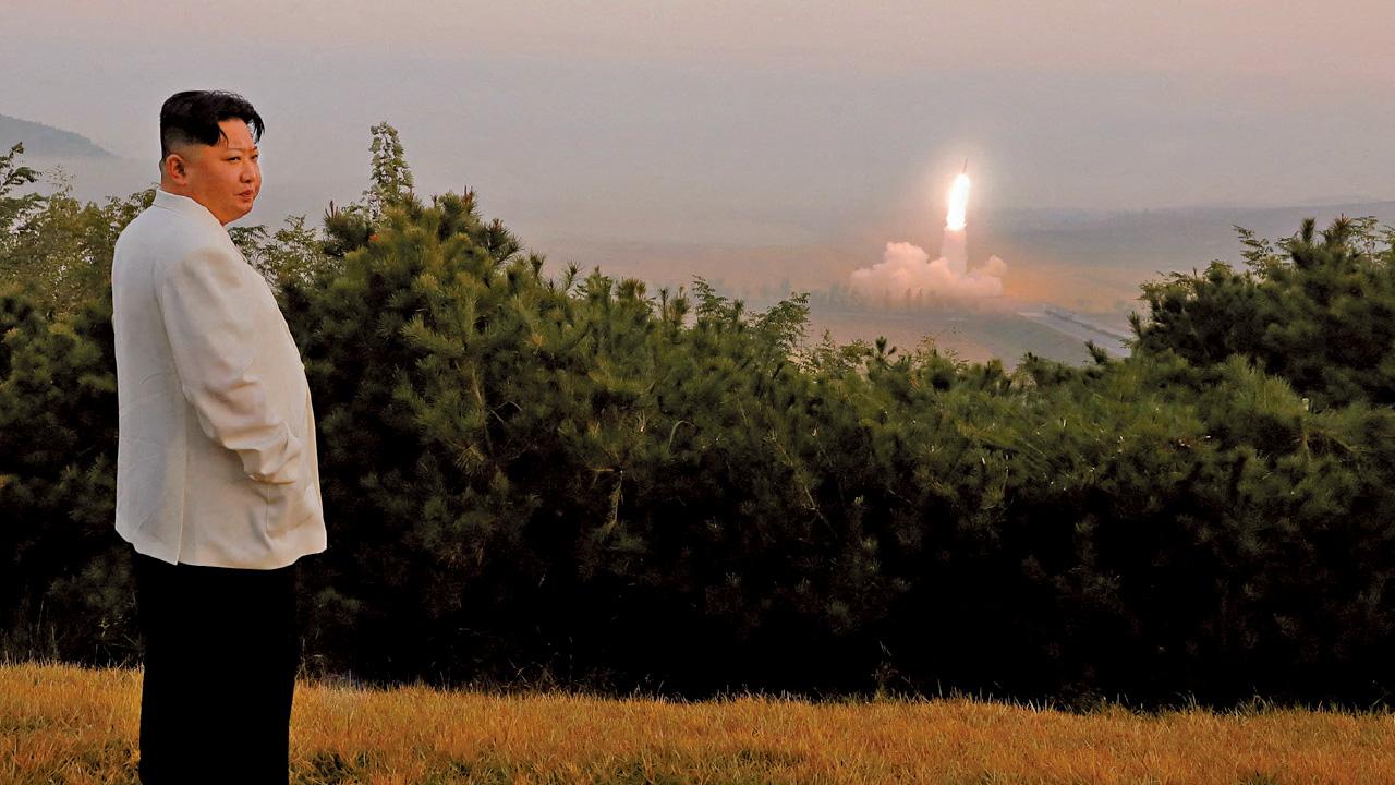 侵犯領土 南韓射彈還擊 朝導彈首越兩韓分界線