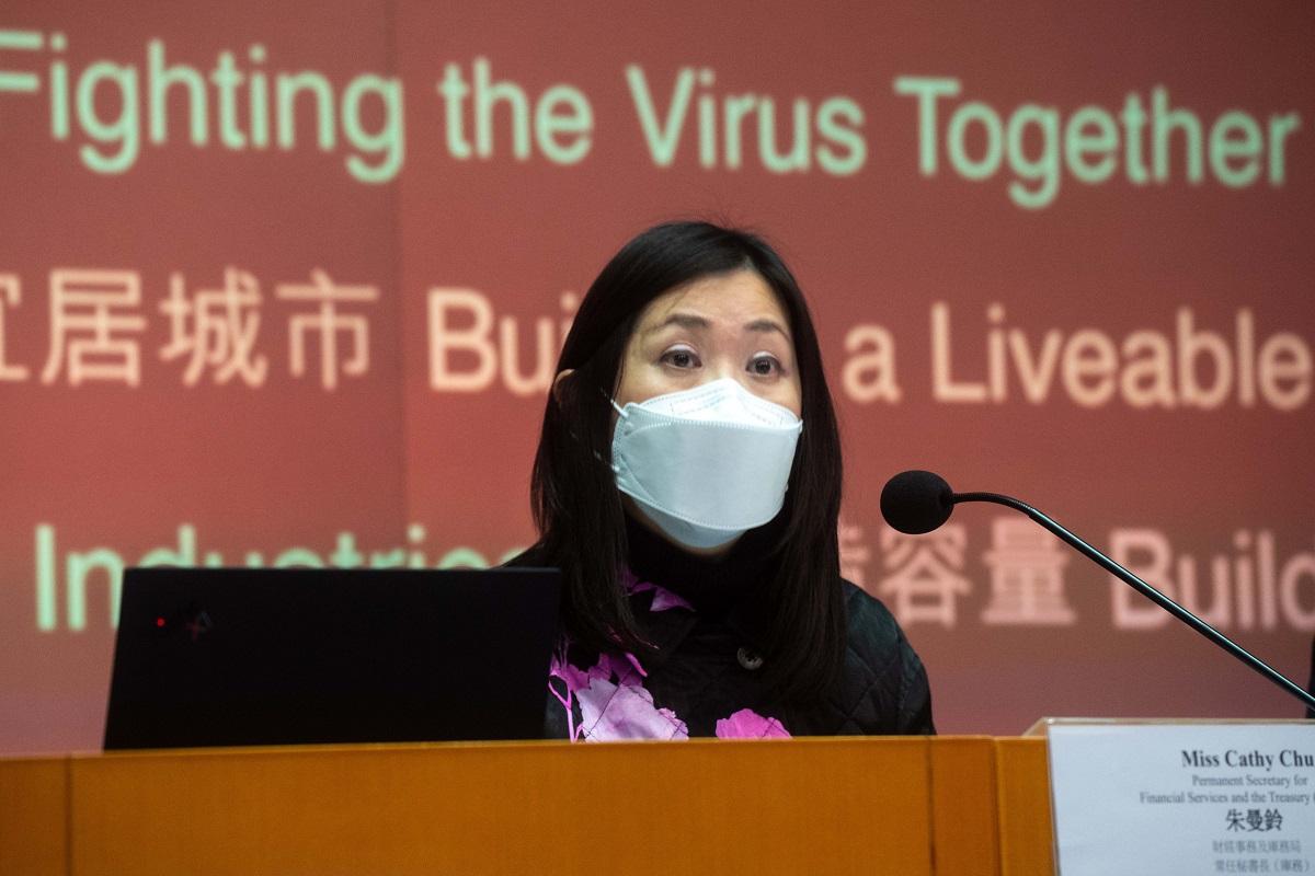 朱曼鈴今日接獲的核酸檢測結果為陰性。(資料圖片)