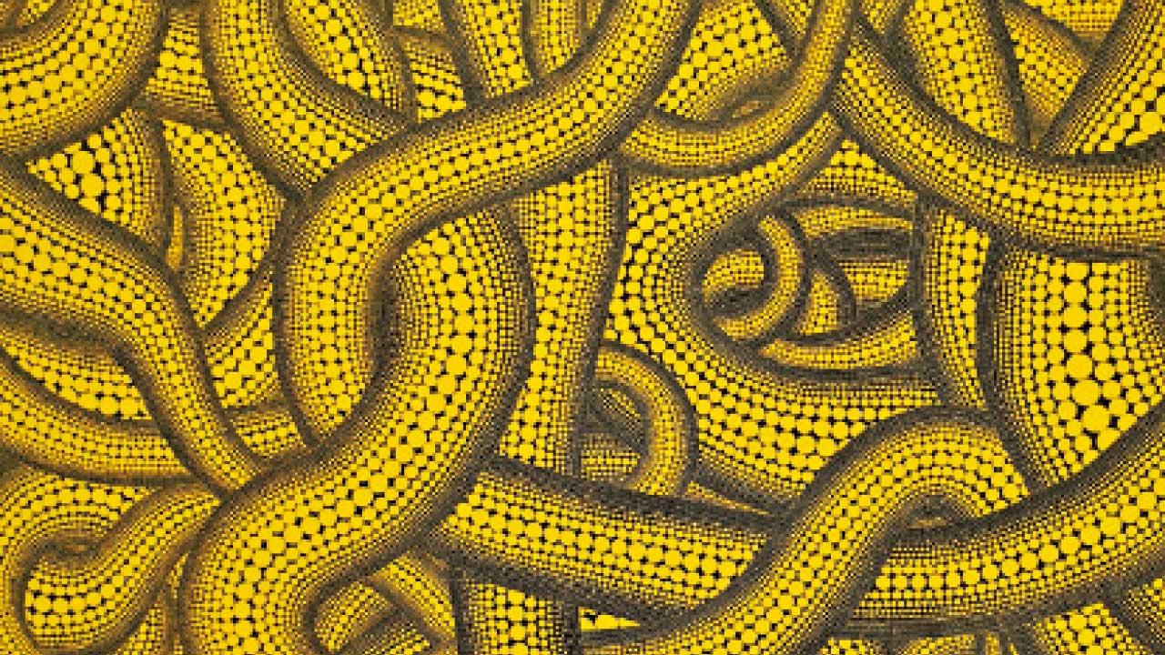 草間彌生波點 舒緩幻覺