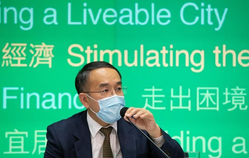 財經事務及庫務局局長許正宇確診。(資料圖片)