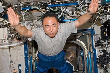 古川聰被指其團隊的研究造假。(JAXA圖片)