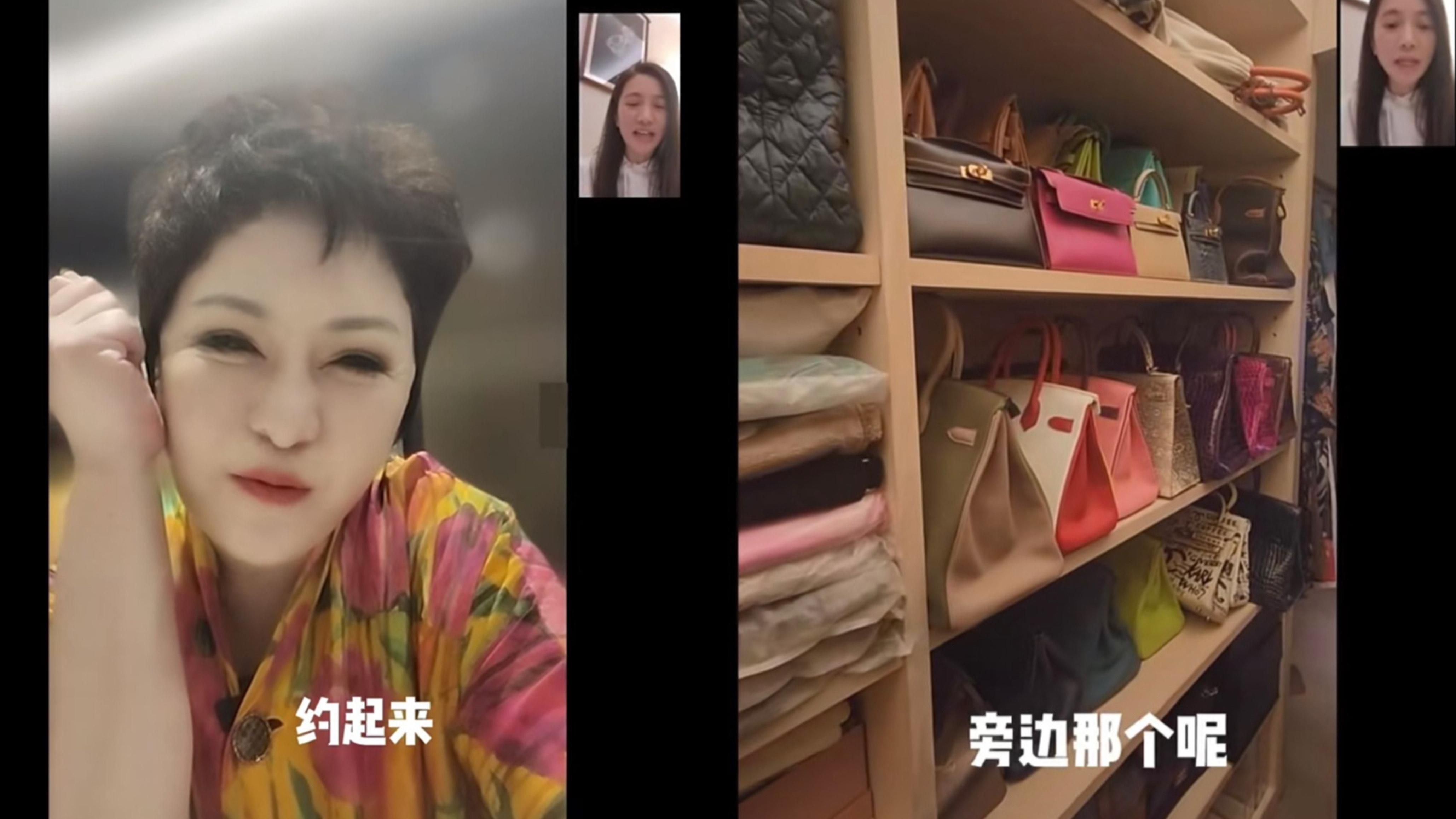 向太陳嵐曬愛馬仕包包牆 叫袁詠儀：你挑一個