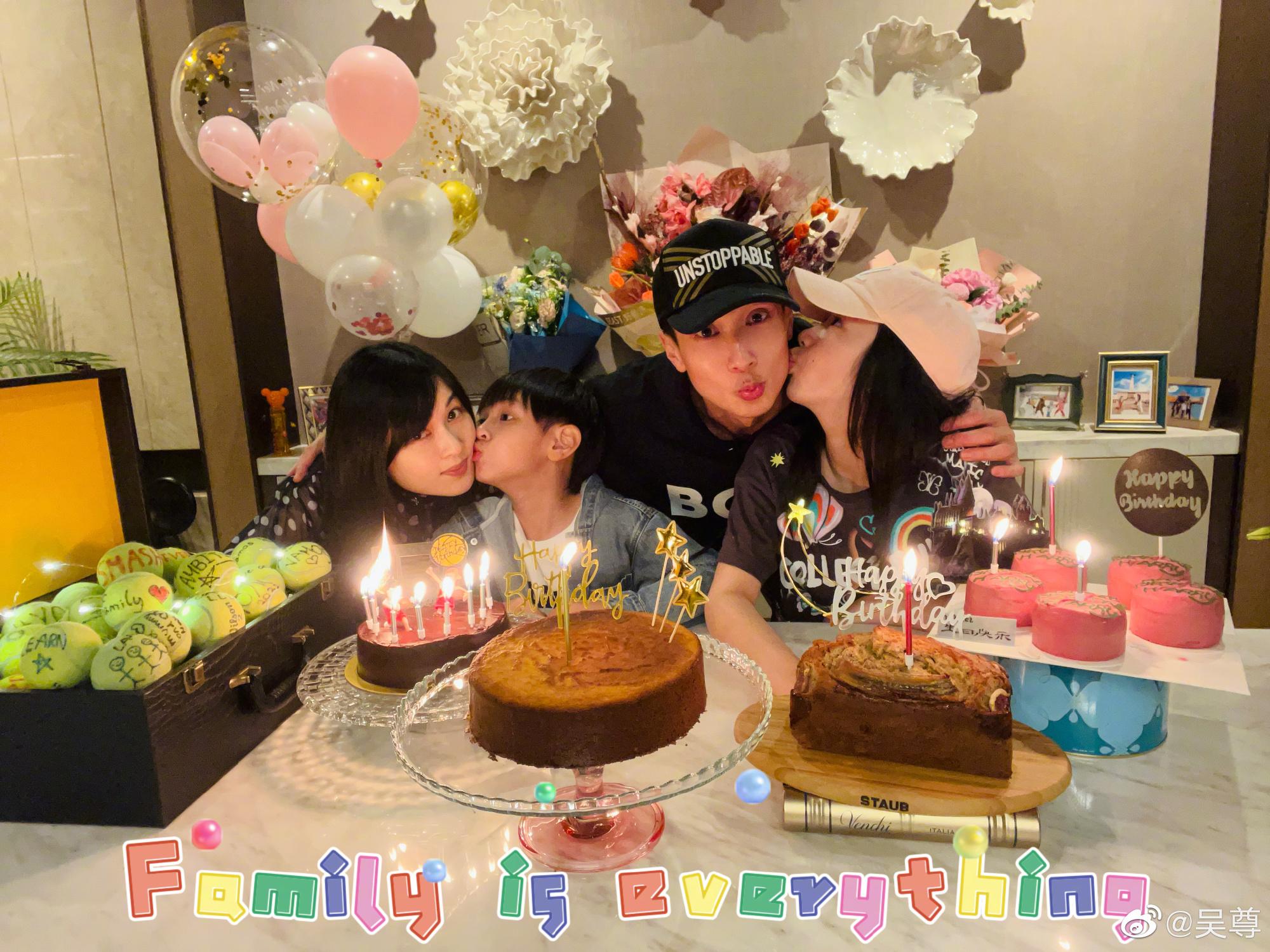 吳尊曾大讚中國控制疫情好 日前全家中招鼻水長流