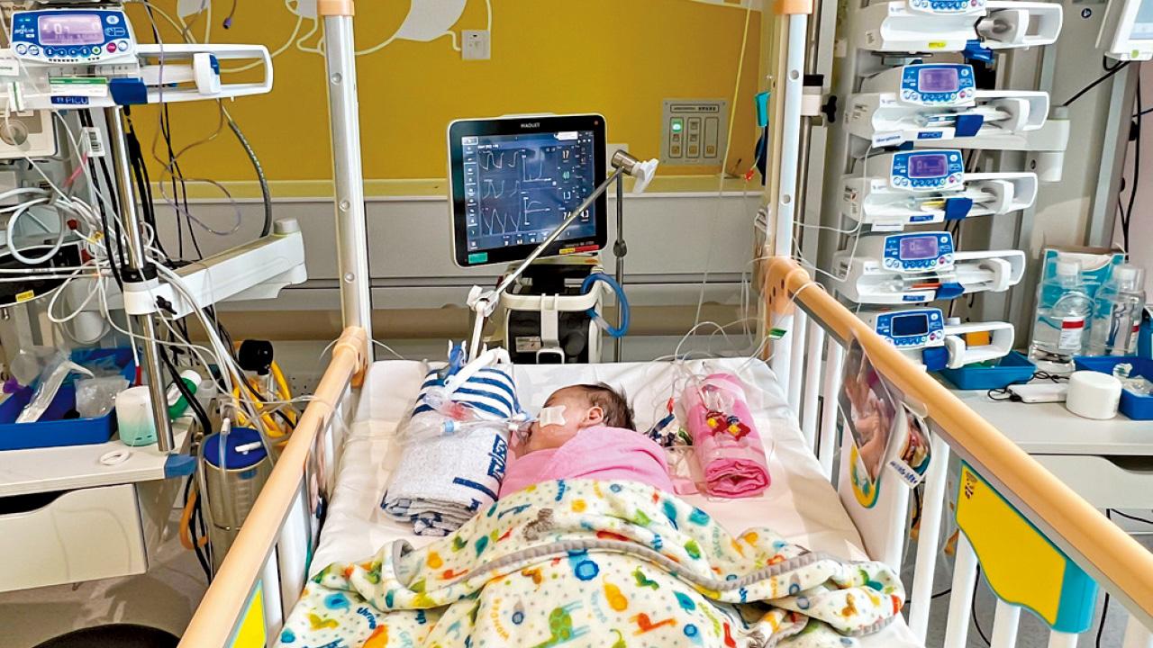 心臟3小時內運抵香港 4個月大芷希成功換心 