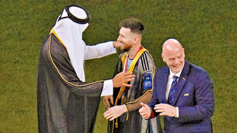 世界盃2022｜美斯黑色透視「皇袍加身」 連尼加轟騎劫經典一刻